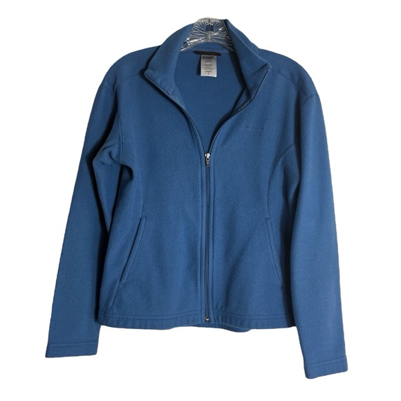 PATAGONIA SYNCHILLA Lightweight Zip-Up Fleece Jacket in Blue Size Small - Picture 1 of 5